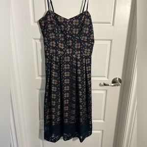 RW&CO navy flower dress